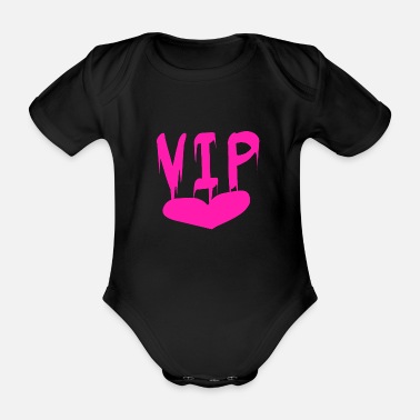 Vip VIP - Ekologisk kortärmad babybody