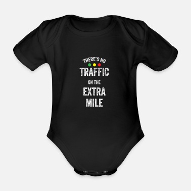 Trafik Ingen trafik - Ekologisk kortärmad babybody