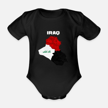 Irak Irak - Ekologisk kortärmad babybody