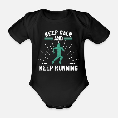 Maraton maraton - Ekologisk kortärmad babybody