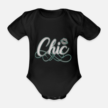 Chic Chic - Ekologisk kortärmad babybody