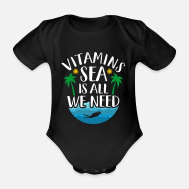 Hav hav - Ekologisk kortärmad babybody