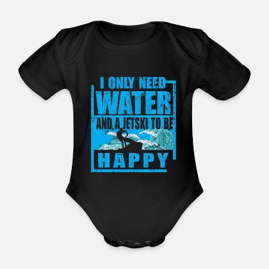 Vattensport Vattensporter för vattensporter - Ekologisk kortärmad babybody