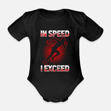 Sprint Sprint sprinter - Ekologisk kortärmad babybody