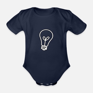 Idé Idé - Ekologisk kortärmad babybody