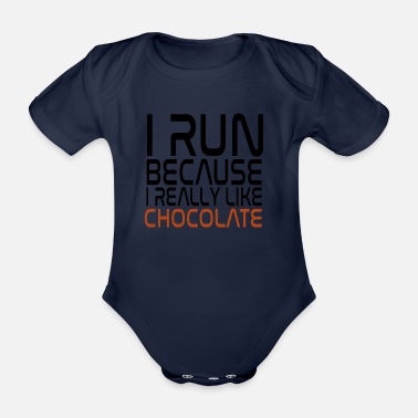 Småäta Race for choklad småätande - Ekologisk kortärmad babybody