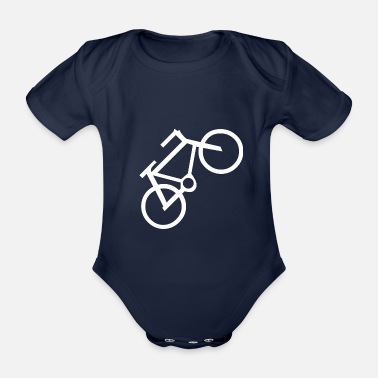 Hjul hjul - Ekologisk kortärmad babybody