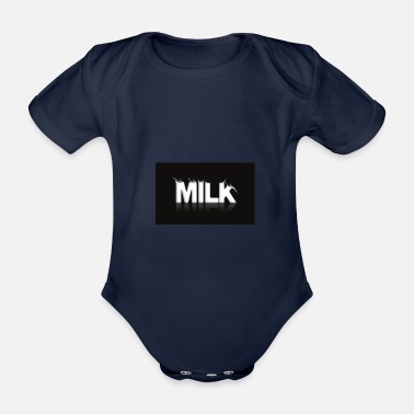 Mjölk mjölk - Ekologisk kortärmad babybody