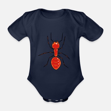 Insekt Ant insekt insekt - Ekologisk kortärmad babybody