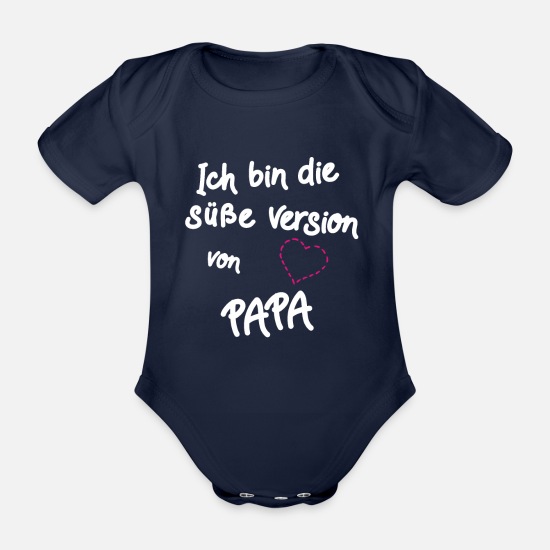 Baby Body Strampler druck SO EINFACH PAPA Farben Geburt Geschenk Idee vers 