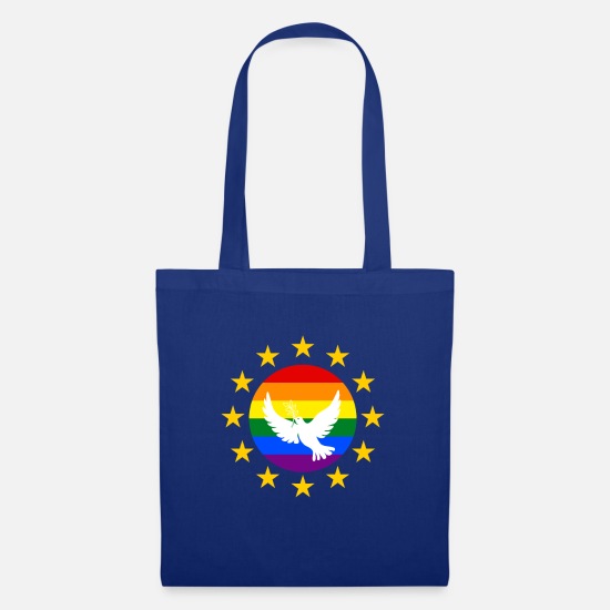 Spreadshirt Europe UE Drapeau Étoiles Sac En Tissu