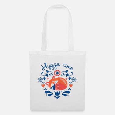 Hygge time fox - Tote Bag