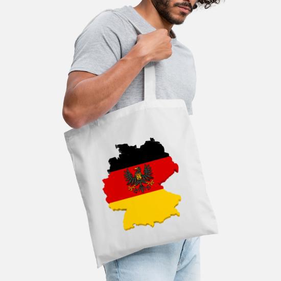 Deutschland Germany Adler Jutebeutel Beutel Stoffbeutel Baumwolltasche Flagge 