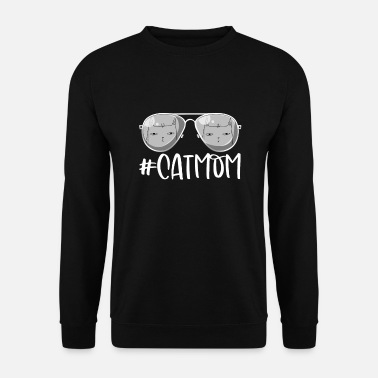 K������������������������������������������������������tzchen #CATMOM Mad Cat Aviators K tzchen Lover Hausti - Unisex Sweatshirt