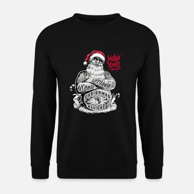 Weihnachtsmann Xmas-Heavy - RAHMENLOS Design Geschenk - Unisex Pullover