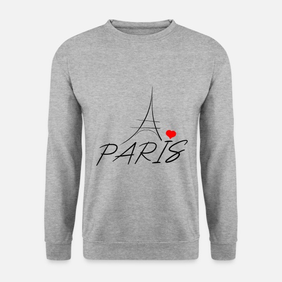 Amor de París torre Eiffel de recuerdo del corazón' Sudadera unisex | Spreadshirt