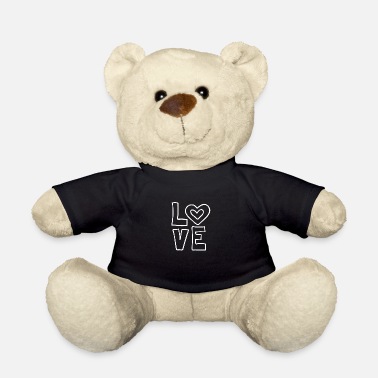 Lovely Love love valentines day romantic heart heart kiss - Teddy Bear