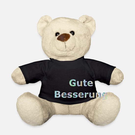 Plüsch Bär mit Shirt "Gute Besserung" #97901 