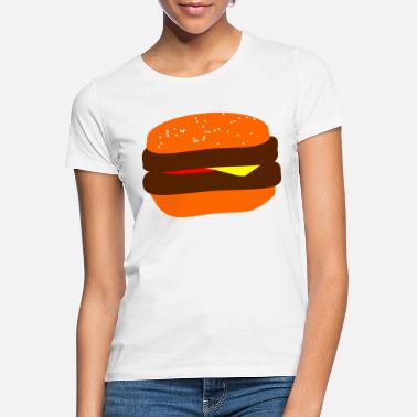 Bürger Burger! Burger! Burger! Burger! Burger! Lecker - Frauen T-Shirt