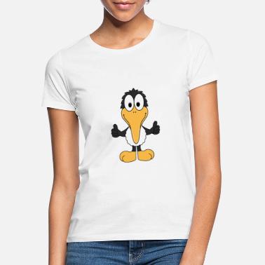 Bussard PINGUIN - LIKE - LIKEN - MÖGEN - LUSTIGER VOGEL - Frauen T-Shirt