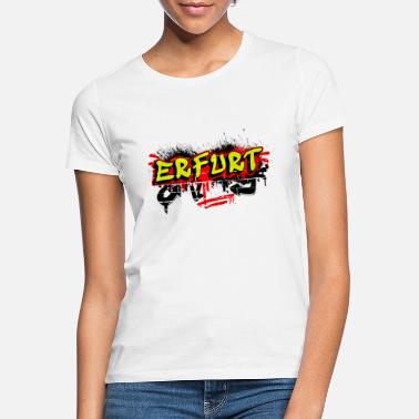 Landeshauptstadt Erfurt Graffiti Design - Frauen T-Shirt
