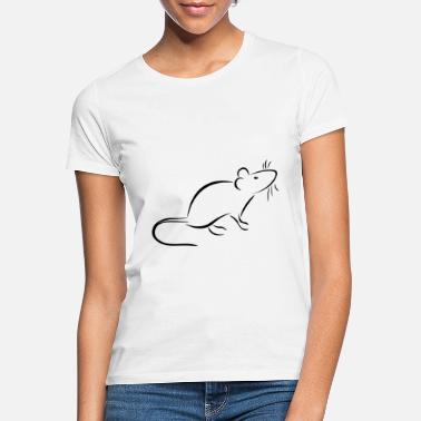 Rat Rat en muis - tamme ratten of muizen houden - Vrouwen T-shirt