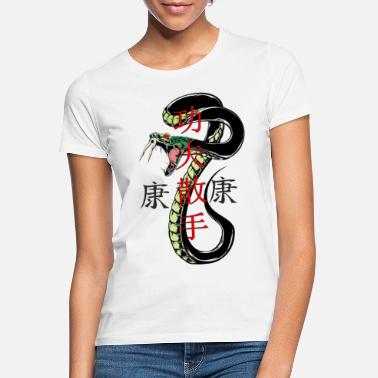 Schlange Schlange - Frauen T-Shirt