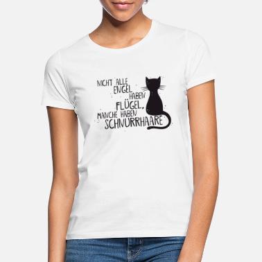 Schnurrhaare KATZE = ENGEL - Frauen T-Shirt