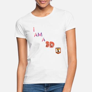 Robot 3d printer funny - T-shirt Femme