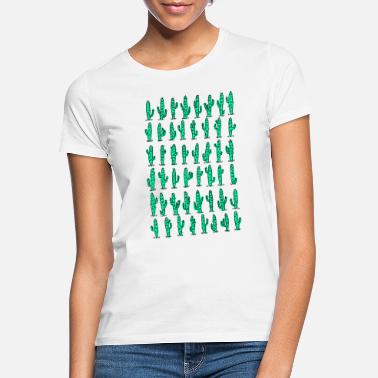 Kuvio kaktus - Naisten t-paita