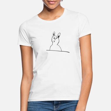 Valkoinen Kani Valkoinen kani - Naisten t-paita