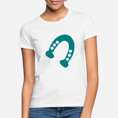 Hestesko hestesko - T-skjorte for kvinner