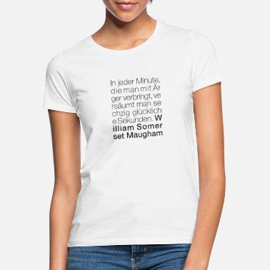 Somerset William Somerset Maugham - Frauen T-Shirt