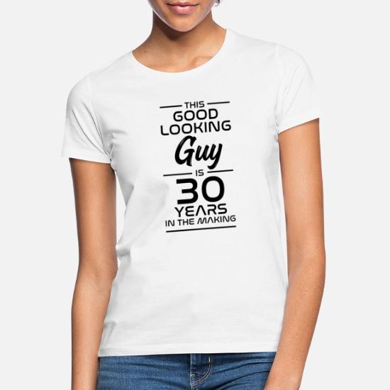 Hecha En 1990 Camiseta Mujer Regalo de Cumpleaños 30 Años 