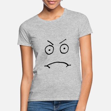Bad Look Bad look, cartoon face, emoji - Women&#39;s T-Shirt