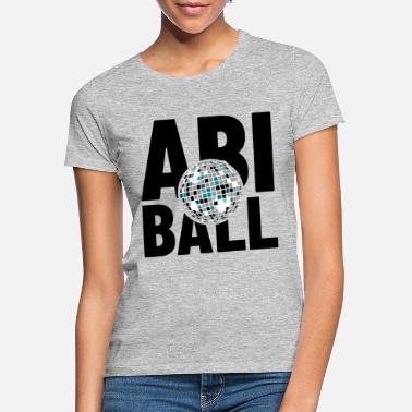Abiball Abiball Shirt mit Discokugel - Frauen T-Shirt