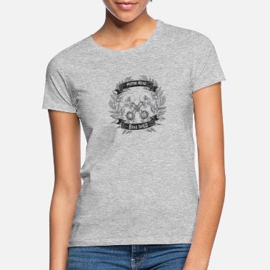 Vaja Männän kallo, pyörän vaja - Naisten t-paita