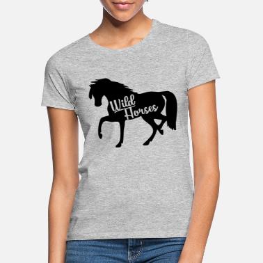 Wild Hevonen / Farm: Wild Horses - Naisten t-paita
