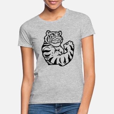 Développé Couché biceps tigrés - T-shirt Femme