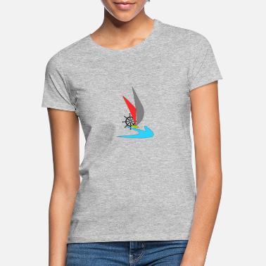 Båter båt - T-skjorte for kvinner