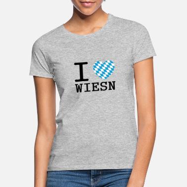 I Love Wiesn I love Wiesn - Frauen T-Shirt