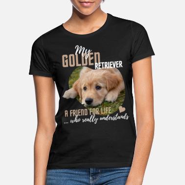 Golden Retriever Golden Retriever śmieszne powiedzenie - Koszulka damska