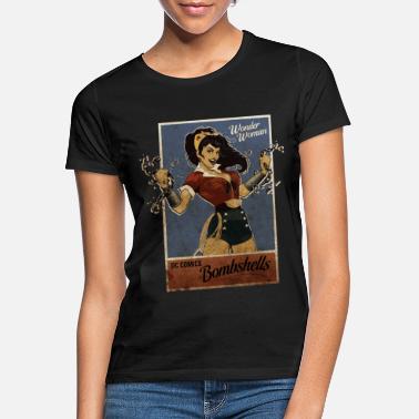Cool Wonder Woman Bombshells teenager T-shirt - Vrouwen T-shirt