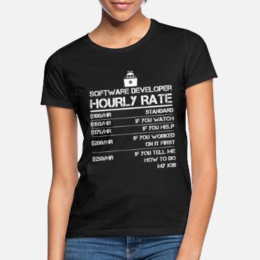 Software Funny Software Developer Tunneittainen Lahja T-paita - Naisten t-paita