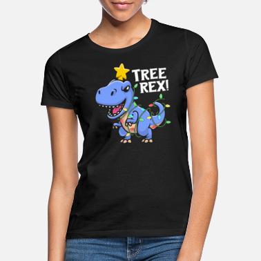 Rex Tree Rex -paita pojille miehille - Naisten t-paita