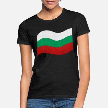 Country Flaga Bułgarii - Koszulka damska