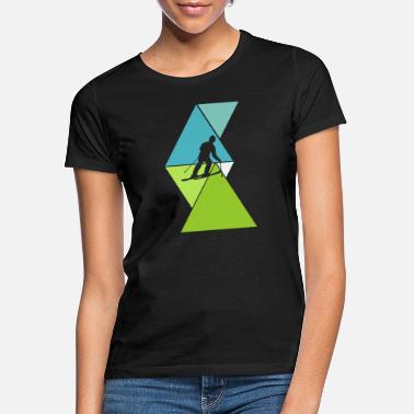 Skibakken Skibakke - T-skjorte for kvinner