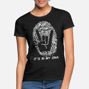 Rock Rock Metal - It&#39;s In My DNA Shirt Gift Music Heavy - Koszulka damska