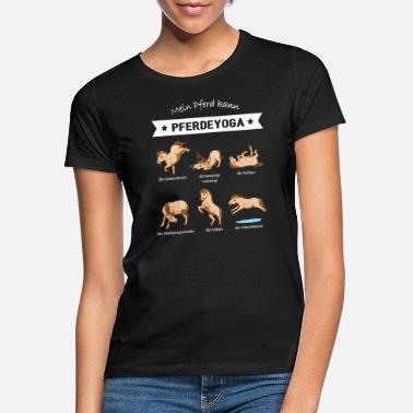 Reiter Pferdeyoga - Frauen T-Shirt