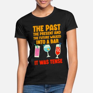 Tid Fortiden, nåtiden og fremtiden - Spøk 7 - T-skjorte for kvinner